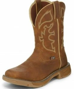 Justin Men's Stampede Rush Western Work Boots - Soft Toe