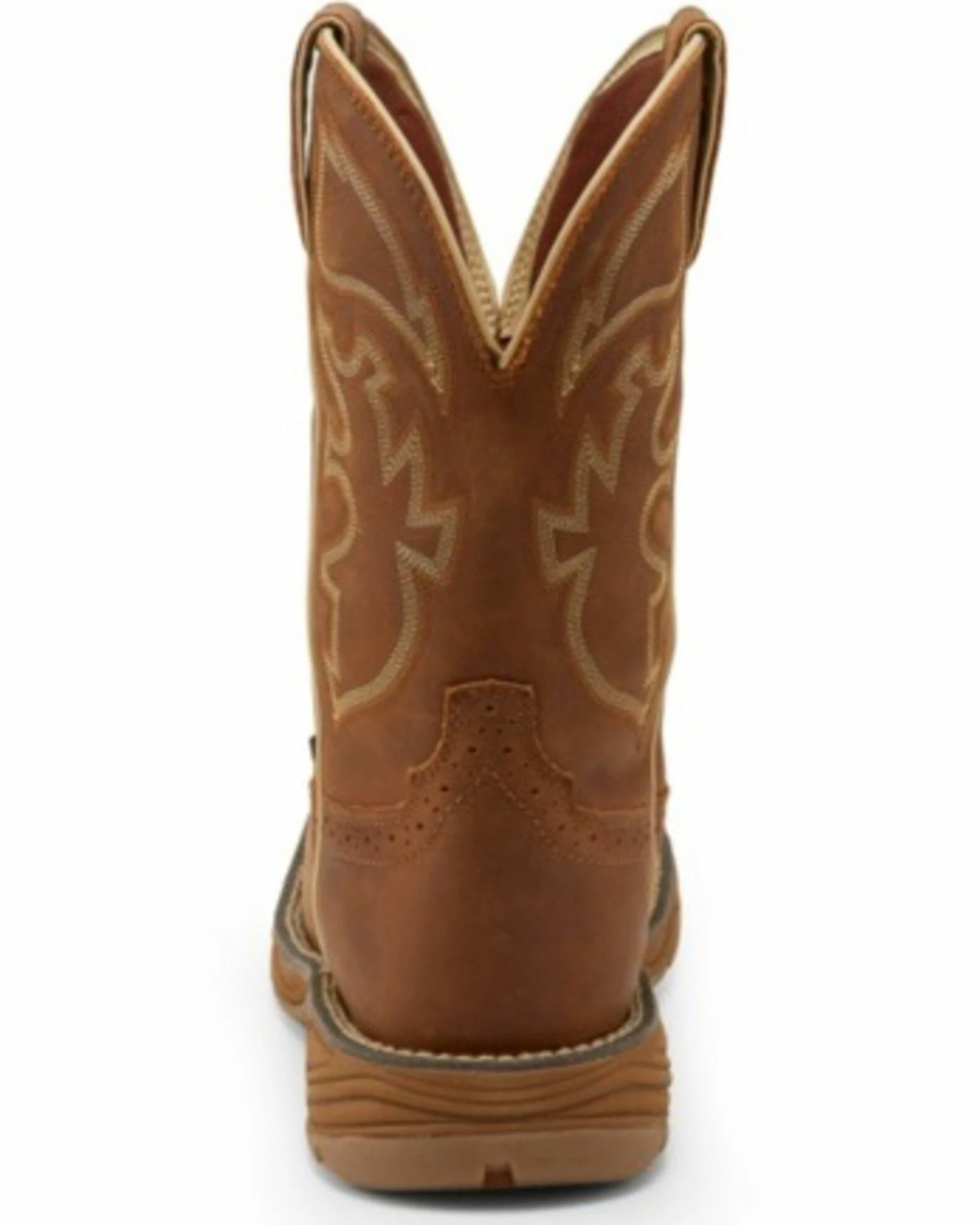 Justin Men's Stampede Rush Western Work Boots - Soft Toe 4 Justin Men's Stampede Rush Western Work Boots - Soft Toe - Image 2
