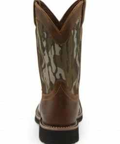 Justin Men's Trekker Bottom Lands Waterproof Western Work Boots - Soft Toe -Justin Shop 2000287603 200 P3