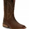 Justin Men's Tallyman Brown Western Boots - Wide Square Toe -Justin Shop 2000292191 200 P1