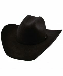 Justin Men's 6X Black Kermit Western Felt Hat 