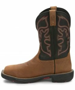 Justin Men's Stampede Rush Western Work Boots - Composite Toe -Justin Shop 2000313686 200 P3