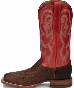 Justin Men's Mingus Walnut Western Boots - Wide Square Toe -Justin Shop 2000324415 280 P3