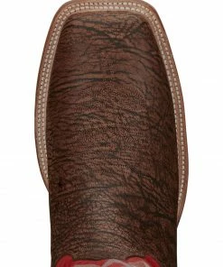 Justin Men's Mingus Walnut Western Boots - Wide Square Toe -Justin Shop 2000324415 280 P6