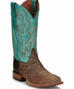 Justin Men's Mingus Wheat Western Boots - Square Toe