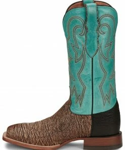 Justin Men's Mingus Wheat Western Boots - Square Toe -Justin Shop 2000324416 280 P3
