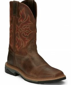 Justin Men's 11" Stampede Comp Toe Work Boots
