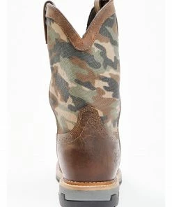 Justin Men's Bolt Waterproof Western Work Boots - Square Toe -Justin Shop 2000324426 280 P5