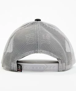 Justin Men's American Flag Embroidered Logo Patch Mesh Back Ball Cap Black -Justin Shop 2000324758 001 P3