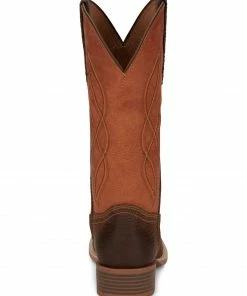 Justin Women's Breakaway Moka Western Boots - Wide Square Toe -Justin Shop 2000325078 280 P4