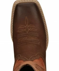 Justin Women's Breakaway Moka Western Boots - Wide Square Toe -Justin Shop 2000325078 280 P6