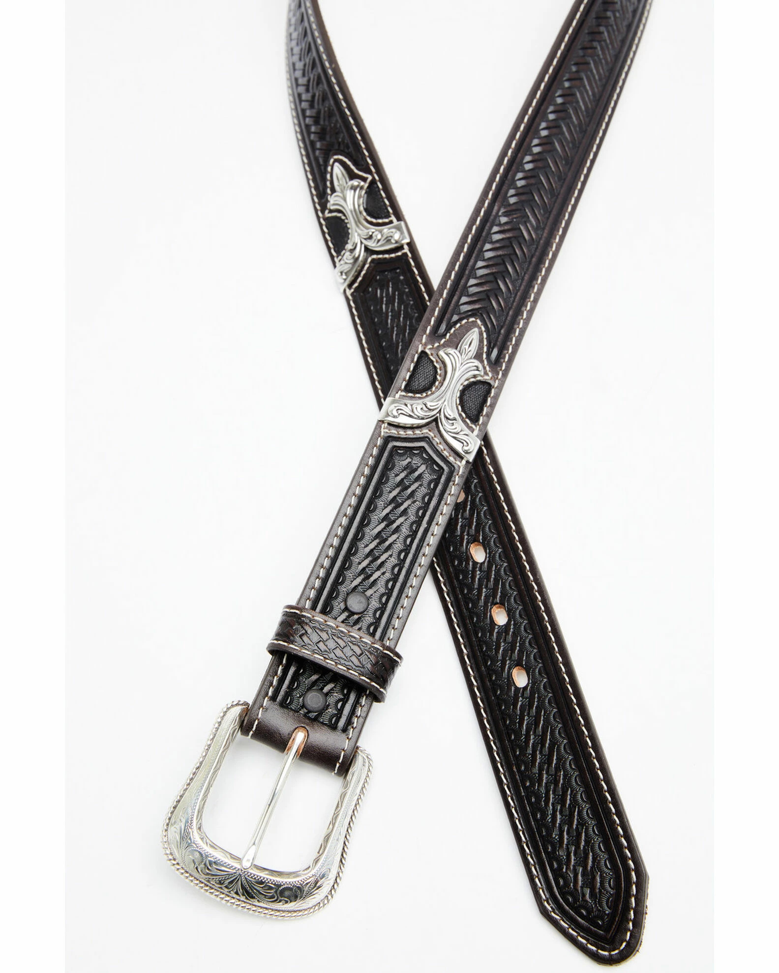 Justin Men's Austin Creek Western Belt 3 Justin Men's Austin Creek Western Belt