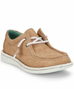 Justin Women's Hazer Honey Shoes - Moc Toe