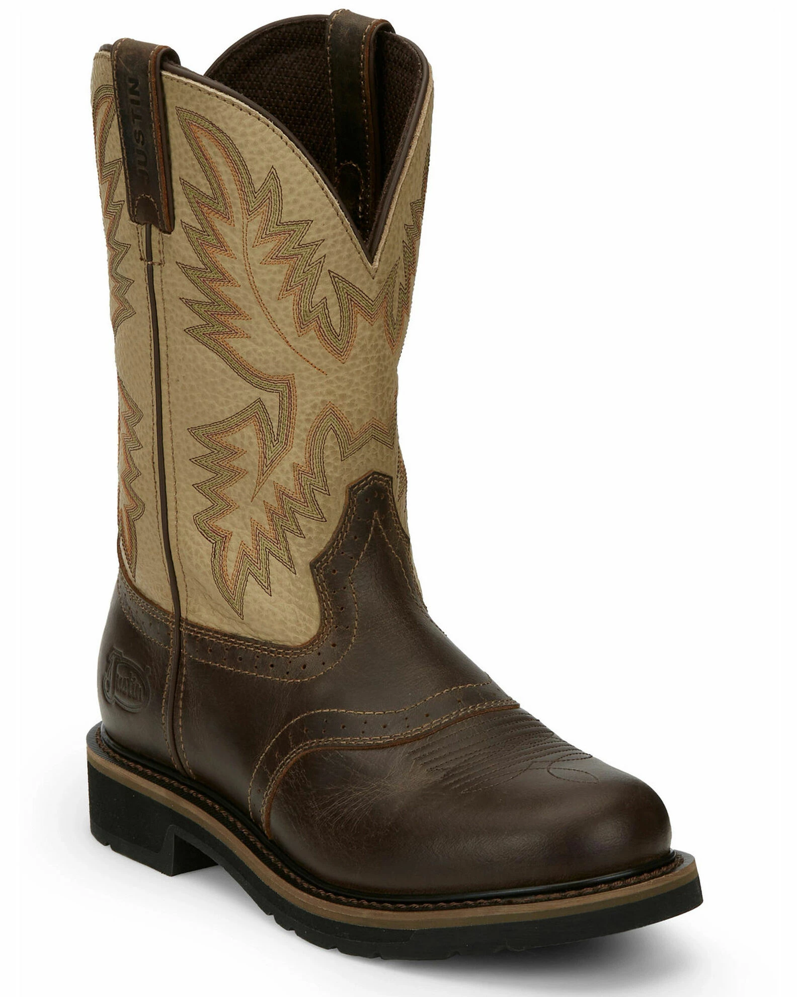Justin Men's Superintendent Western Boots - Round Toe 3 Justin Men's Superintendent Western Boots - Round Toe