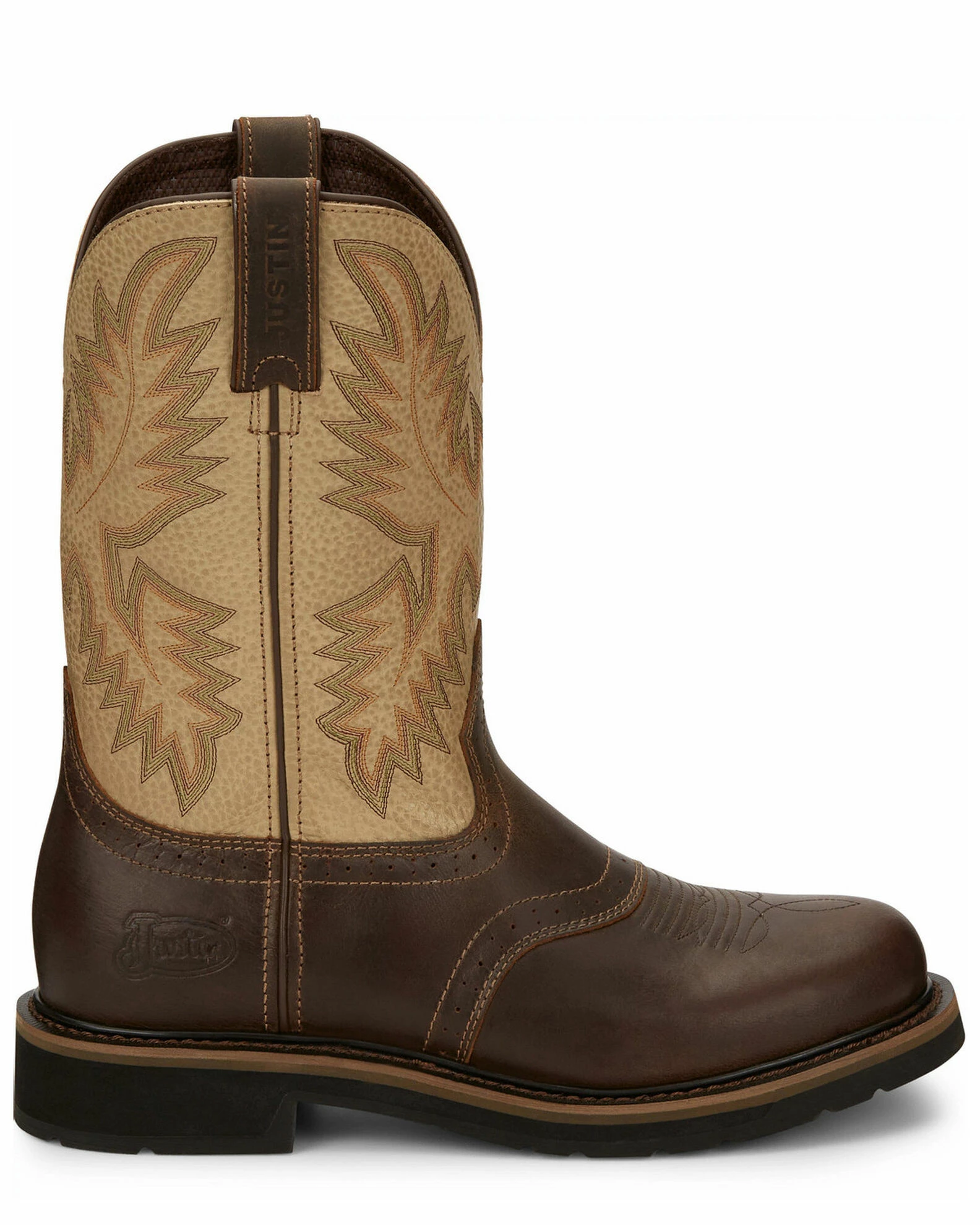 Justin Men's Superintendent Western Boots - Round Toe 4 Justin Men's Superintendent Western Boots - Round Toe - Image 2