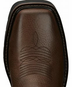 Justin Men's Driller Western Work Boots - Steel Toe -Justin Shop 2000332451 201 P6