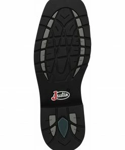Justin Men's Driller Western Work Boots - Steel Toe -Justin Shop 2000332451 201 P7