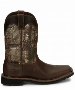 Justin Men's Trekker Waterproof Western Work Boots - Soft Toe -Justin Shop 2000332453 200 P2