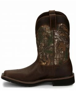 Justin Men's Trekker Waterproof Western Work Boots - Soft Toe -Justin Shop 2000332453 200 P3