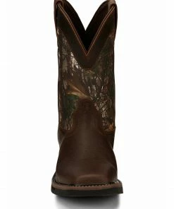 Justin Men's Trekker Waterproof Western Work Boots - Soft Toe -Justin Shop 2000332453 200 P5