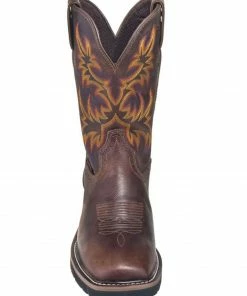 Justin Men's Driller Western Work Boots - Soft Toe -Justin Shop 2000332454 200 P4