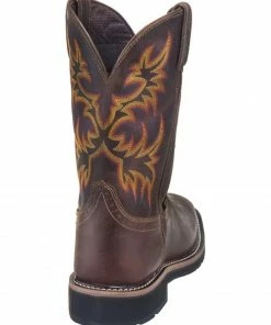 Justin Men's Driller Western Work Boots - Soft Toe -Justin Shop 2000332454 200 P5