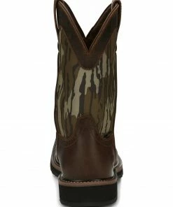 Justin Men's Trekker Waterproof Western Work Boots - Soft Toe -Justin Shop 2000332467 200 P4