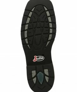 Justin Men's Trekker Waterproof Western Work Boots - Soft Toe -Justin Shop 2000332467 200 P7