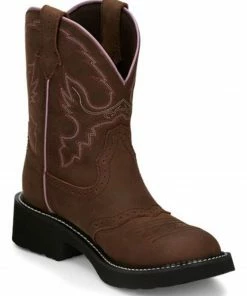 Justin Women's Gemma Western Boots - Round Toe