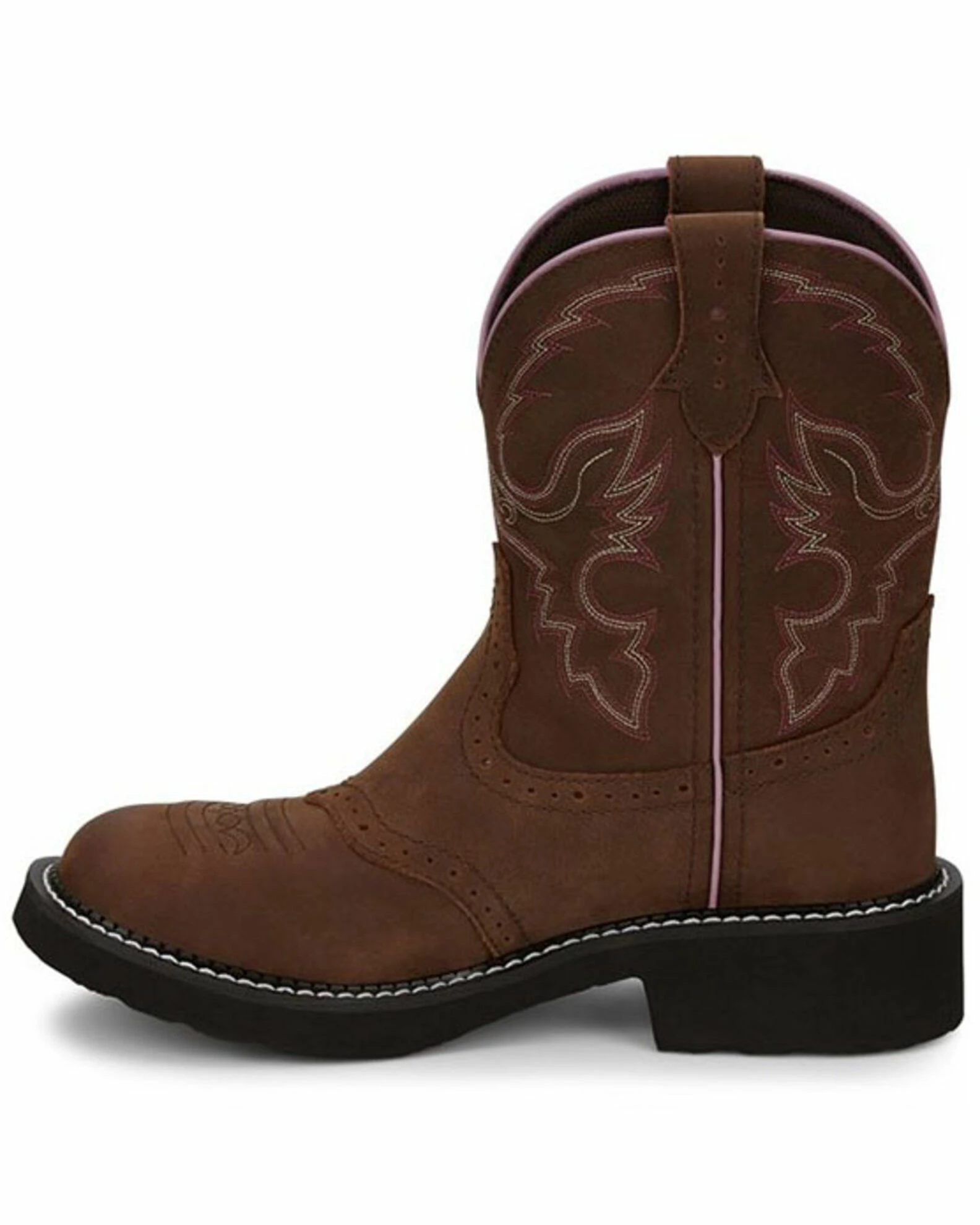 Justin Women's Gemma Western Boots - Round Toe 5 Justin Women's Gemma Western Boots - Round Toe - Image 3