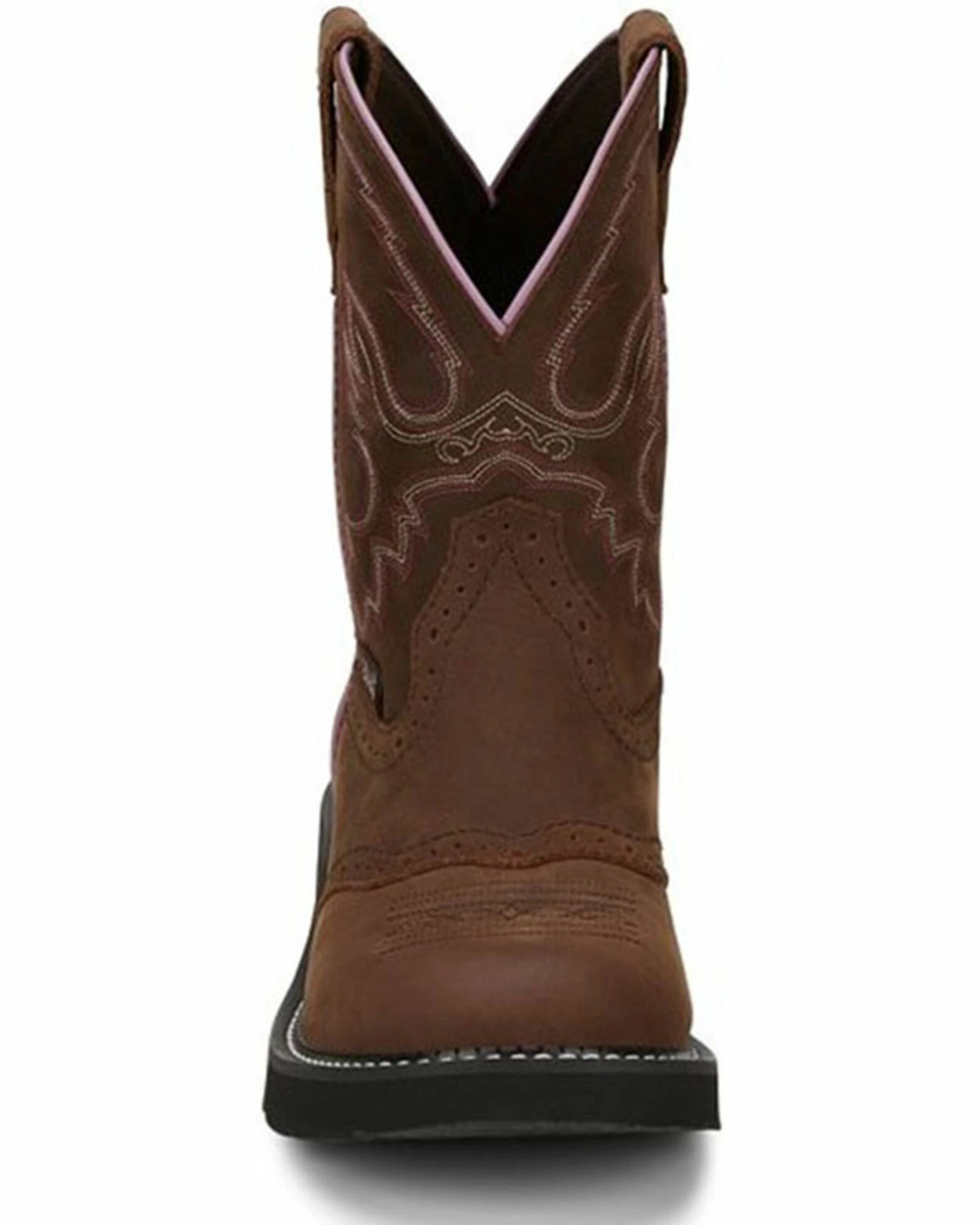 Justin Women's Gemma Western Boots - Round Toe 6 Justin Women's Gemma Western Boots - Round Toe - Image 4