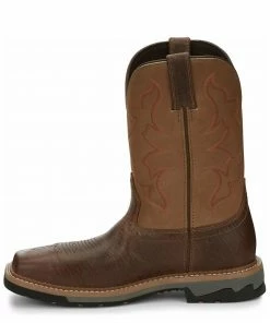 Justin Men's Carbide Western Work Boots - Composite Toe Brown 12 Justin Men's Carbide Western Work Boots - Composite Toe Brown -Justin Shop 2000334476 200 P3