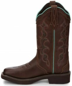 Justin Women's Raya Western Boots - Square Toe -Justin Shop 2000335052 280 P3