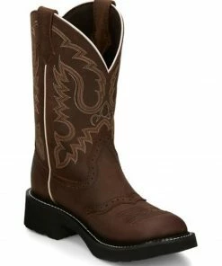 Justin Women's Inji Western Boots - Round Toe