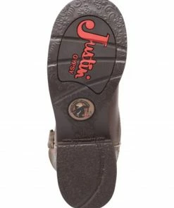 Justin Women's Gemma Brown Western Boots - Round Toe -Justin Shop 2000335057 201 P7