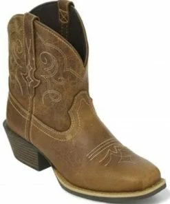 Justin Women's Chellie Western Booties - Square Toe