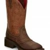 Justin Women's Starlina Western Boots - Wide Square Toe -Justin Shop 2000335065 200 P1