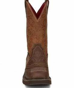 Justin Women's Starlina Western Boots - Wide Square Toe -Justin Shop 2000335065 200 P4