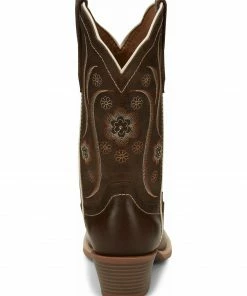 Justin Women's Jesse Brown Western Boots - Square Toe -Justin Shop 2000335066 200 P4