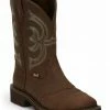 Justin Women's Inji Western Boots - Wide Square Toe