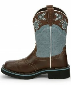 Justin Women's Starlina Western Boots - Wide Square Toe 11 Justin Women's Starlina Western Boots - Wide Square Toe -Justin Shop 2000335074 200 P3