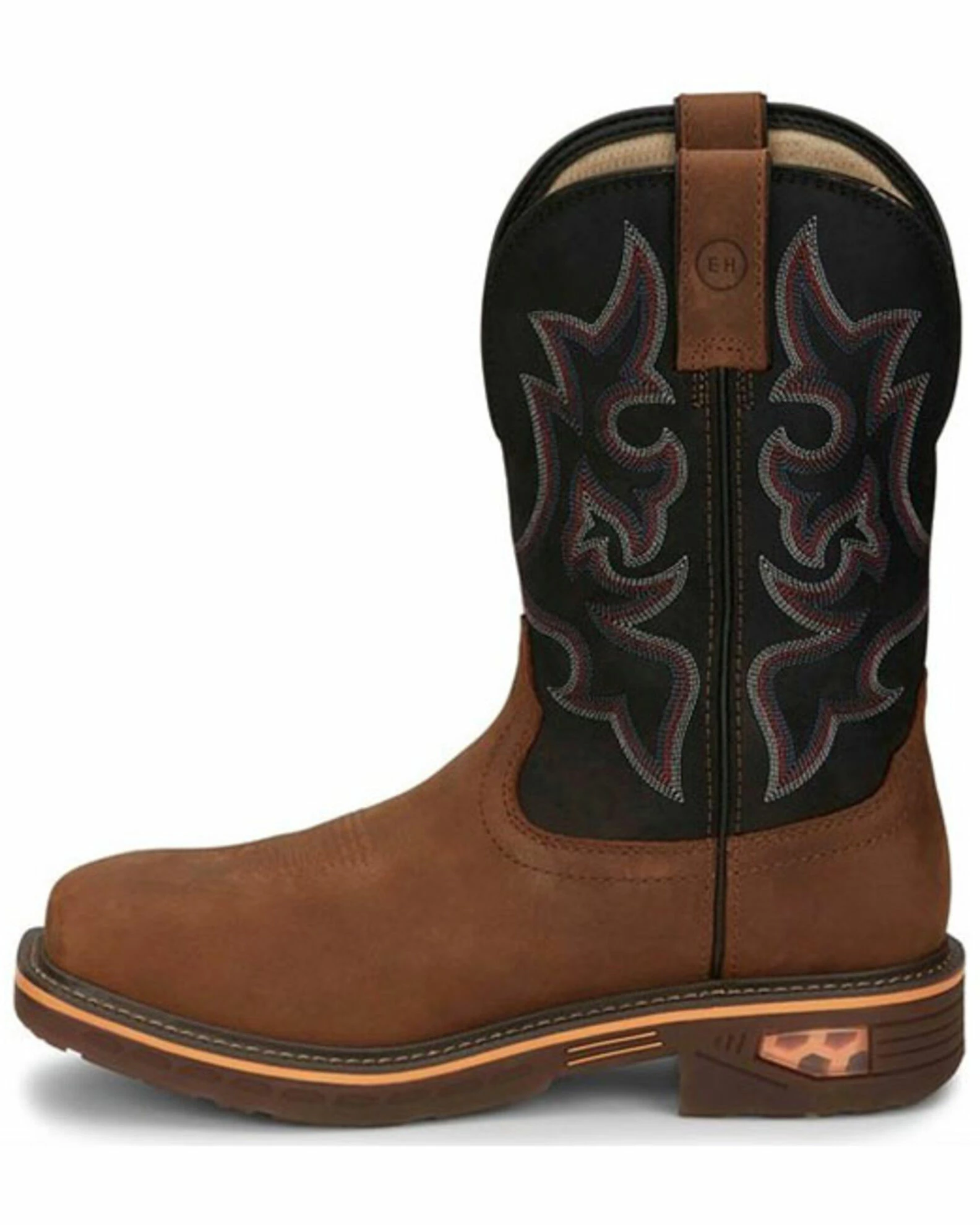 Justin Men's Resistor Western Work Boots - Composite Toe 5 Justin Men's Resistor Western Work Boots - Composite Toe - Image 3