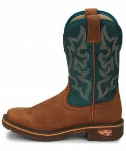 Justin Men's Resistor Western Work Boots - Soft Toe 11 Justin Men's Resistor Western Work Boots - Soft Toe -Justin Shop 2000335173 200 P3