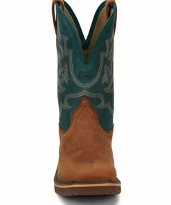 Justin Men's Resistor Western Work Boots - Soft Toe 12 Justin Men's Resistor Western Work Boots - Soft Toe -Justin Shop 2000335173 200 P4