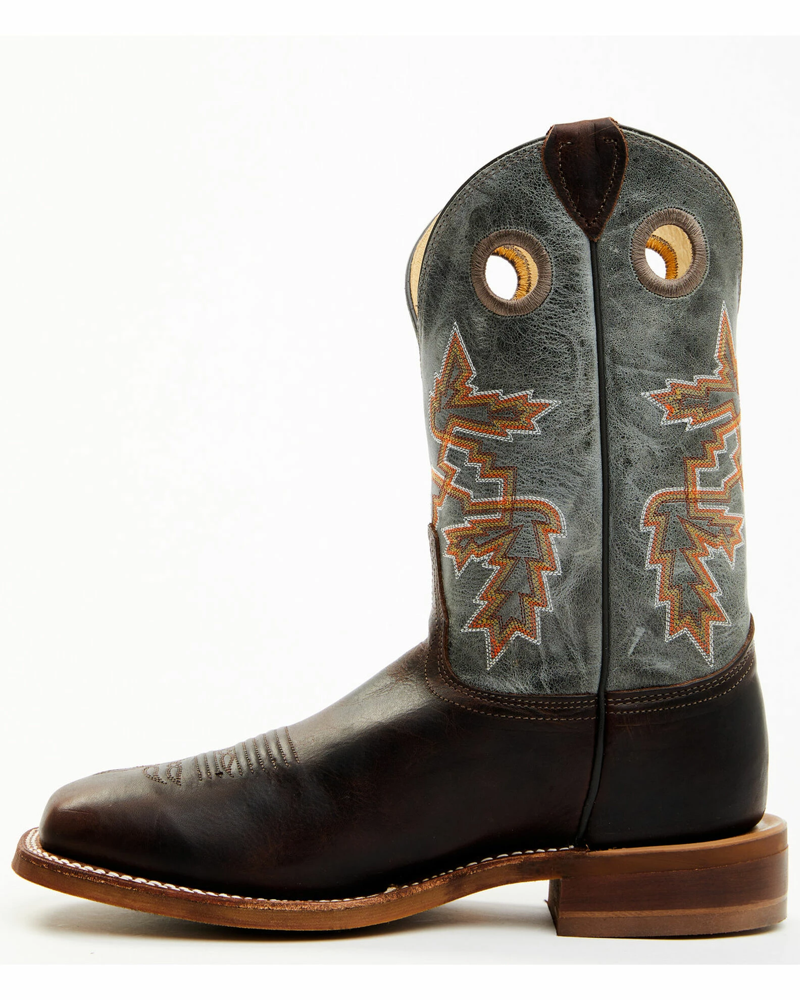 Justin Men's Bender Western Boots - Wide Square Toe 5 Justin Men's Bender Western Boots - Wide Square Toe - Image 3