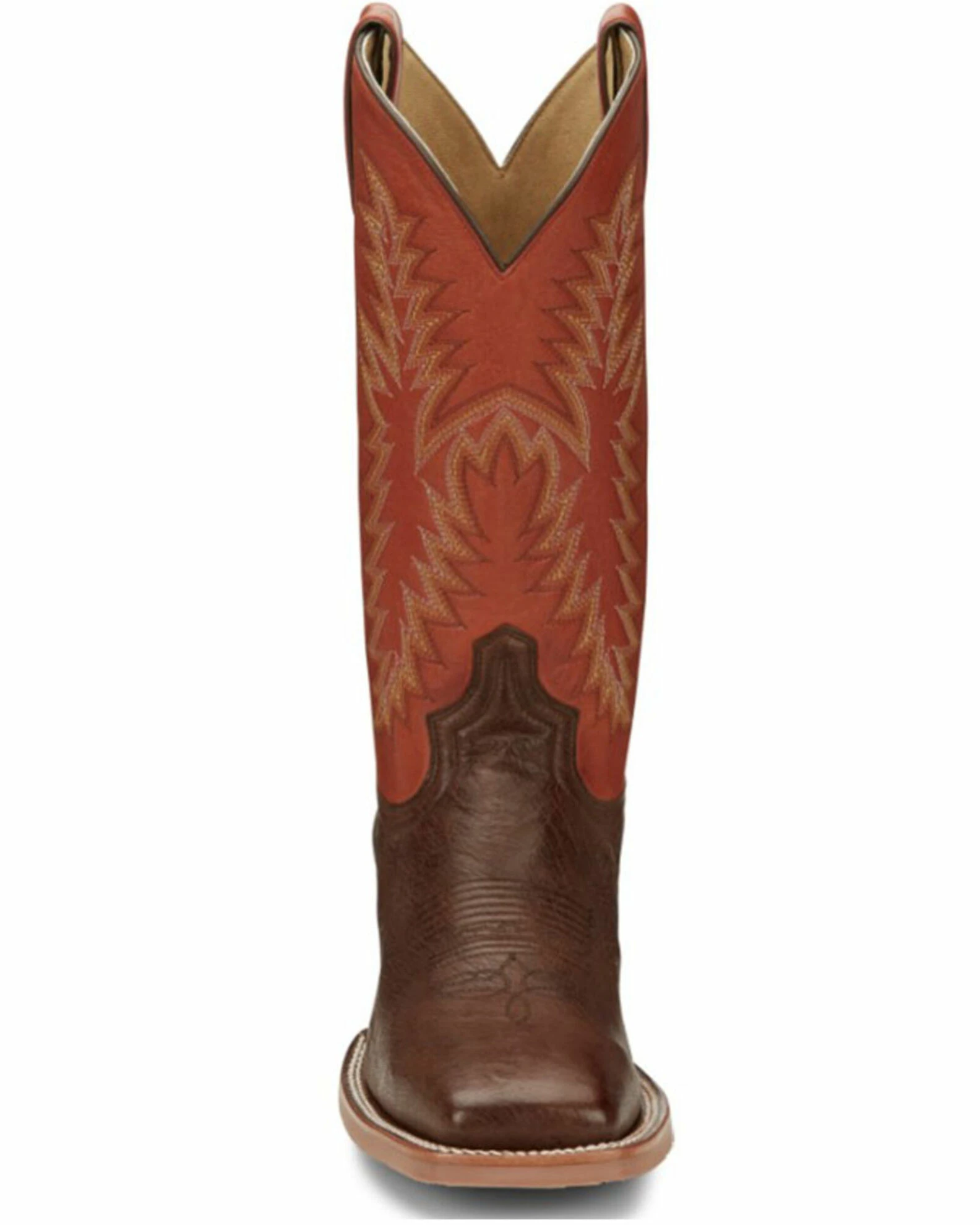 Justin Men's McLane Western Boots - Broad Square Toe 6 Justin Men's McLane Western Boots - Broad Square Toe - Image 4