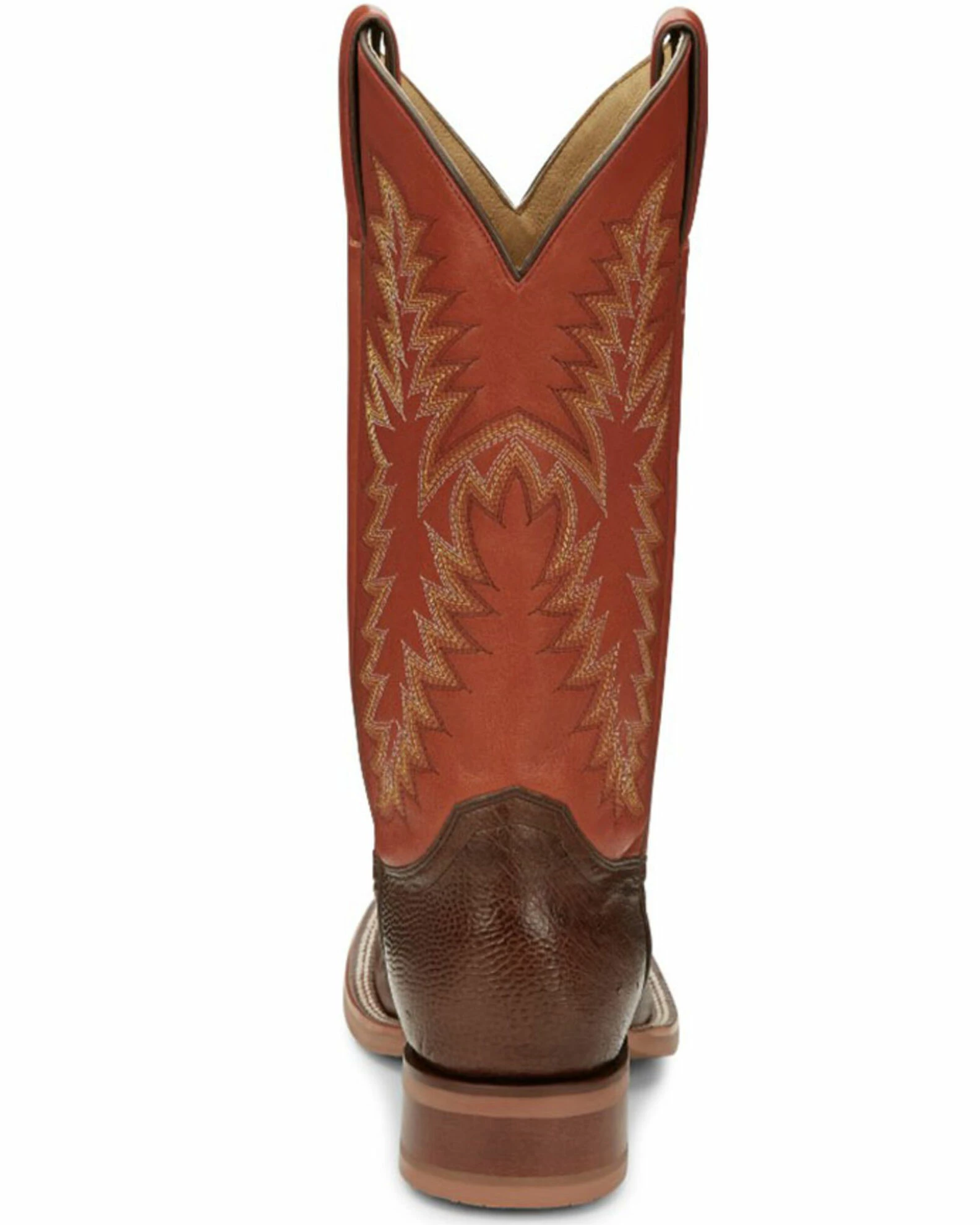 Justin Men's McLane Western Boots - Broad Square Toe 7 Justin Men's McLane Western Boots - Broad Square Toe - Image 5