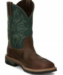 Justin Men's Bolt Western Work Boots - Composite Toe