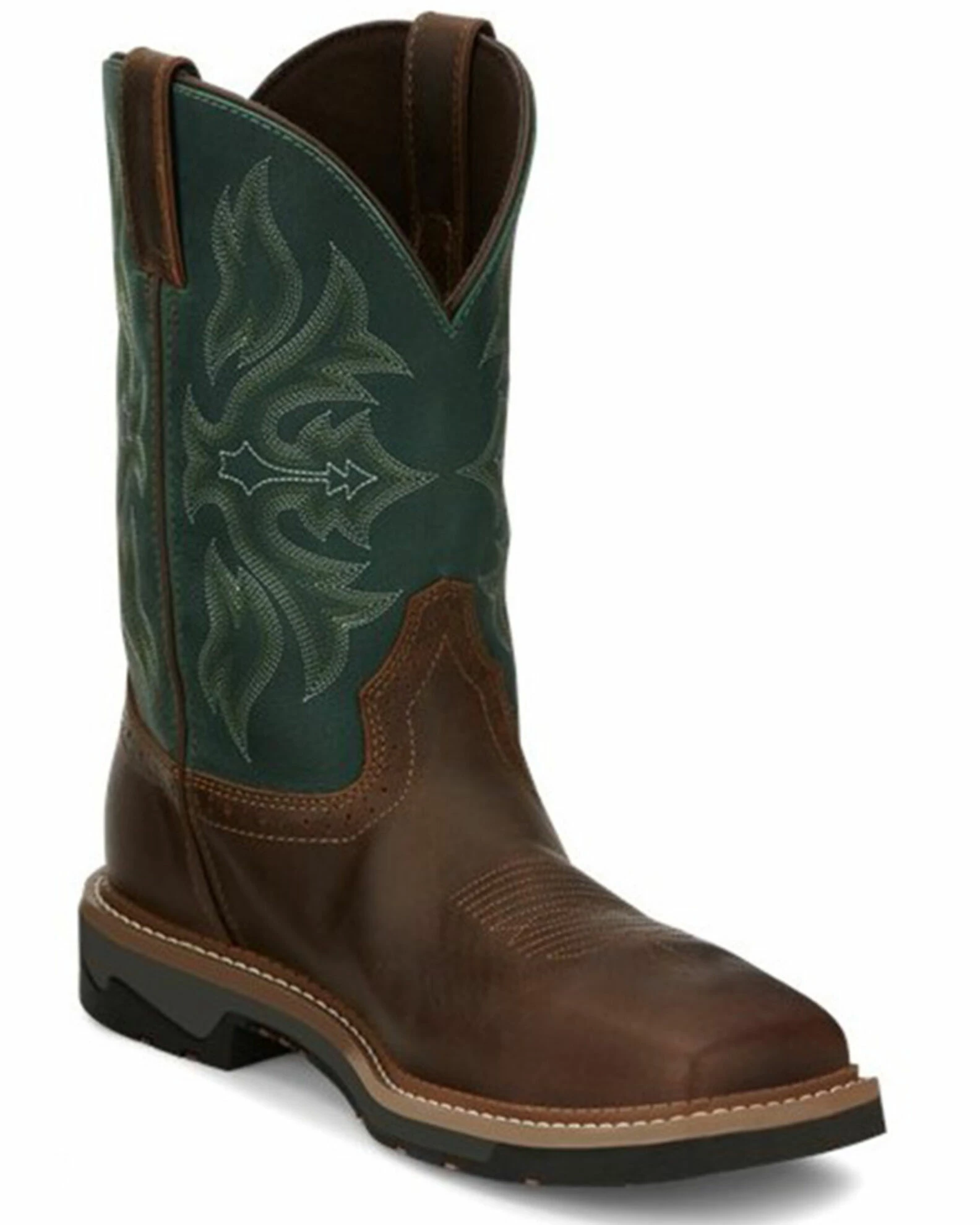Justin Men's Bolt Western Work Boots - Composite Toe 3 Justin Men's Bolt Western Work Boots - Composite Toe