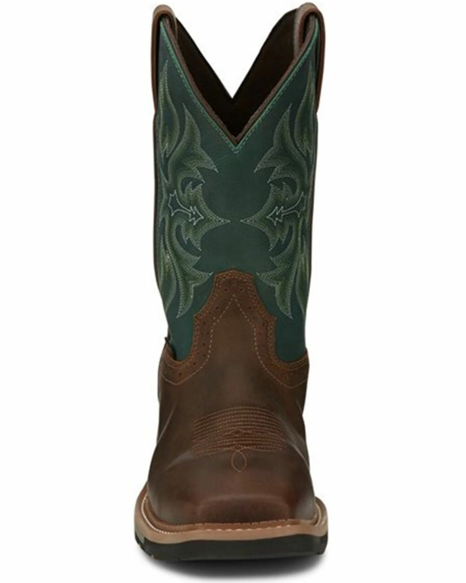 Justin Men's Bolt Western Work Boots - Composite Toe 6 Justin Men's Bolt Western Work Boots - Composite Toe - Image 4